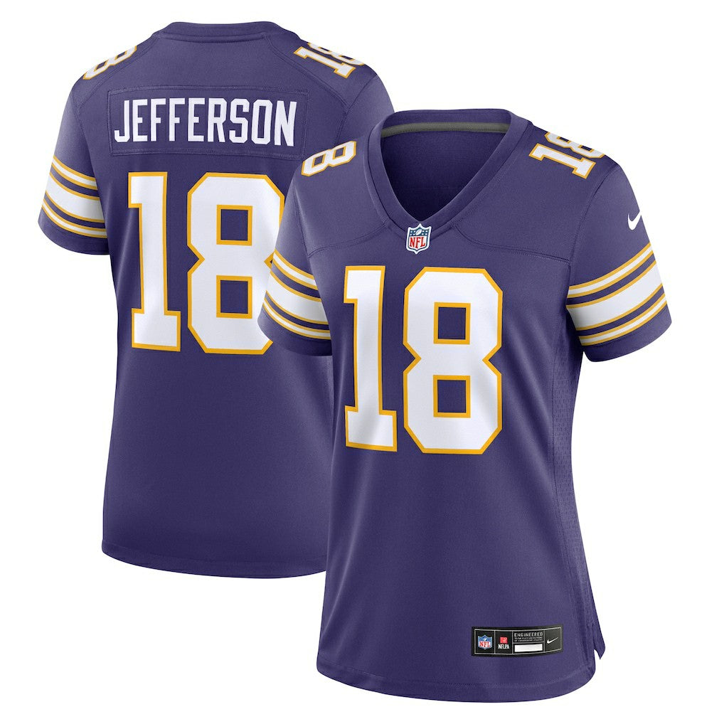 Justin Jefferson Minnesota Vikings Women's Player Jersey Purple | Nike for Sale