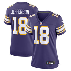 Justin Jefferson Minnesota Vikings Women's Player Jersey Purple | Nike for Sale