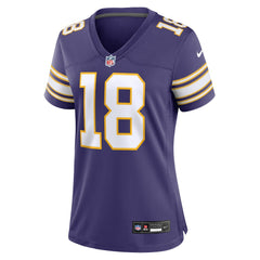 Justin Jefferson Minnesota Vikings Women's Player Jersey Purple | Nike for Sale