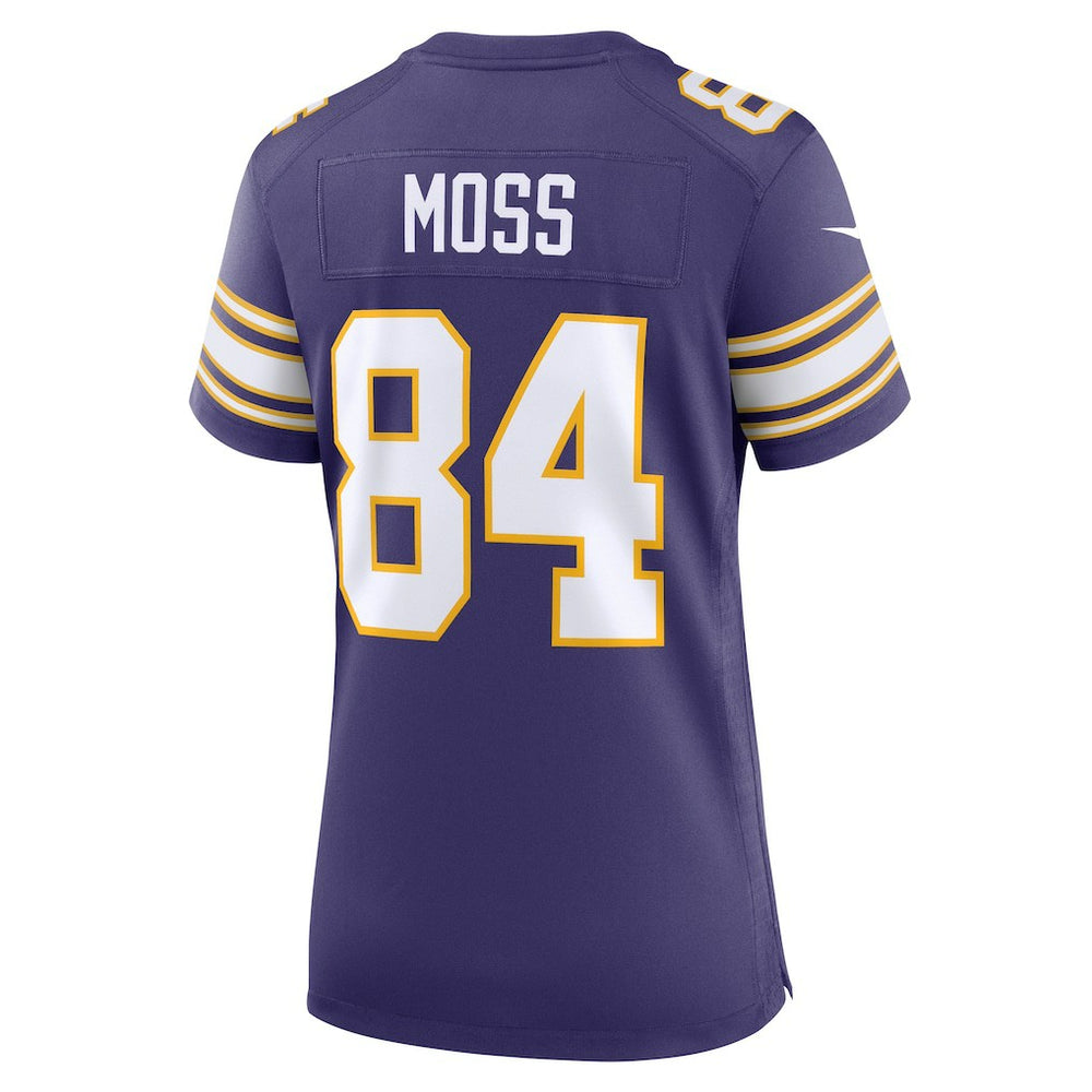 Randy Moss Minnesota Vikings Women's Classic Retired Player Game Jersey Purple | Nike for Sale