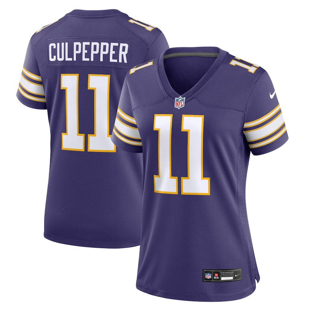 Daunte Culpepper Minnesota Vikings Women's Classic Retired Player Game Jersey Purple | Nike for Sale