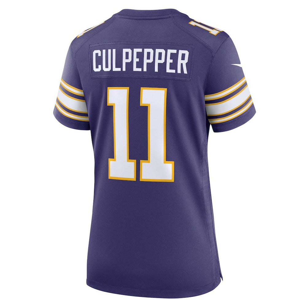 Daunte Culpepper Minnesota Vikings Women's Classic Retired Player Game Jersey Purple | Nike for Sale