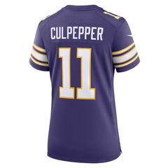 Daunte Culpepper Minnesota Vikings Women's Classic Retired Player Game Jersey Purple | Nike for Sale