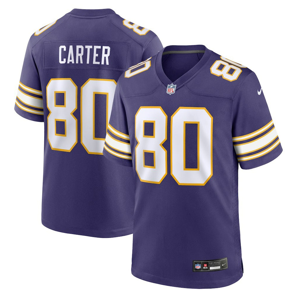 Cris Carter Minnesota Vikings Retired Player Alternate Game Jersey Purple | Nike for Sale