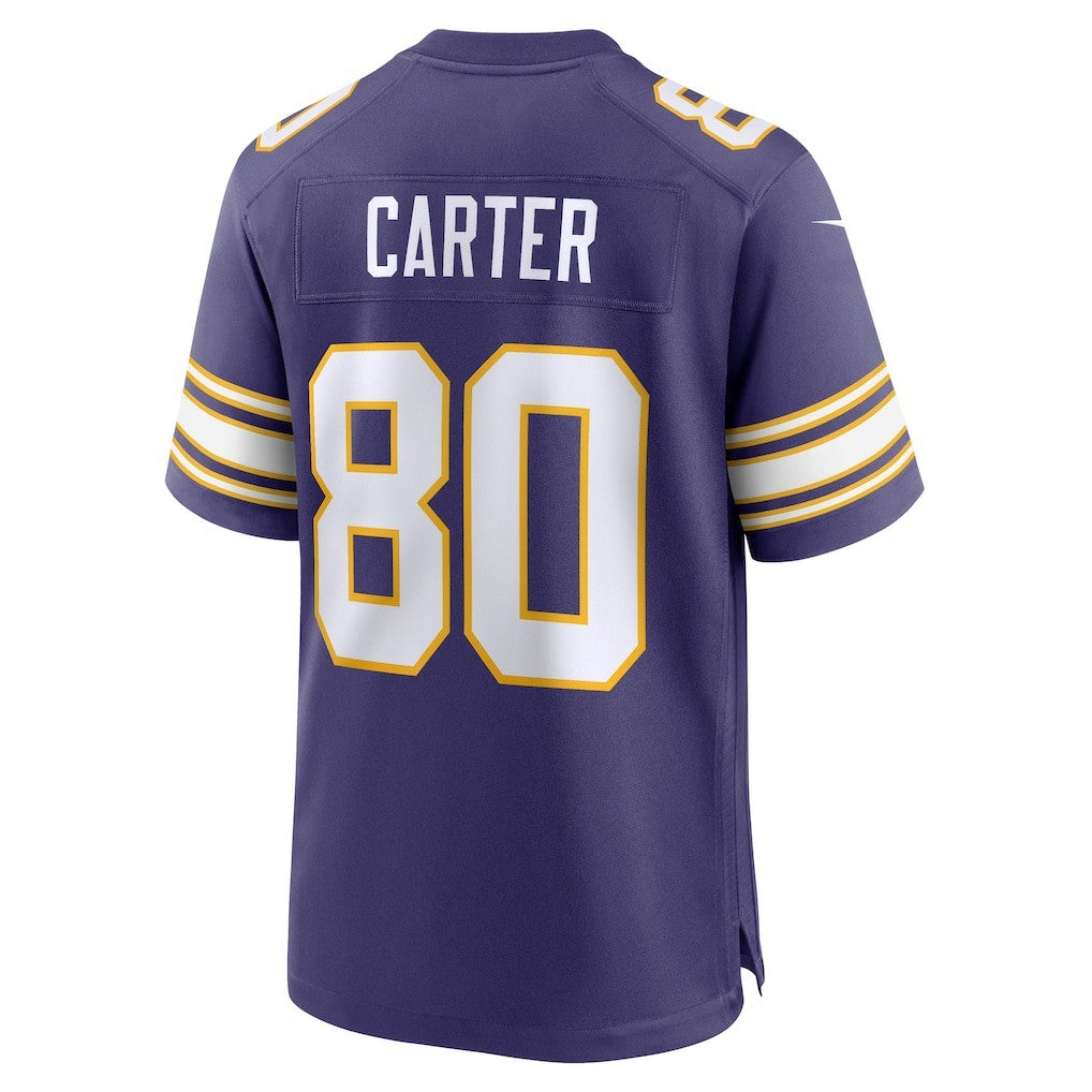 Cris Carter Minnesota Vikings Retired Player Alternate Game Jersey Purple | Nike for Sale