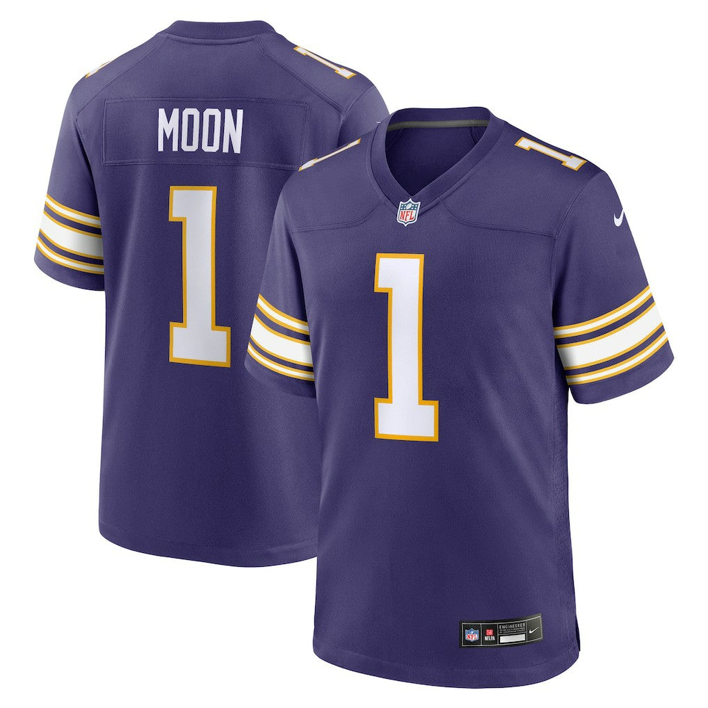 Warren Moon Minnesota Vikings Retired Player Alternate Game Jersey Purple | Nike for Sale