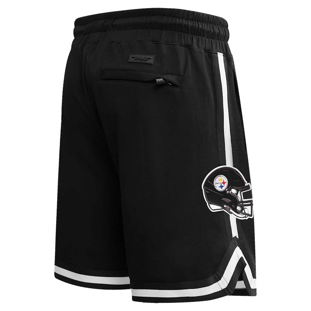 Pittsburgh Steelers Pro Standard Classic Chenille Shorts Black | NFL