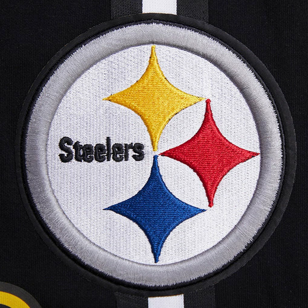 Pittsburgh Steelers Pro Standard Classic Chenille Shorts Black | NFL
