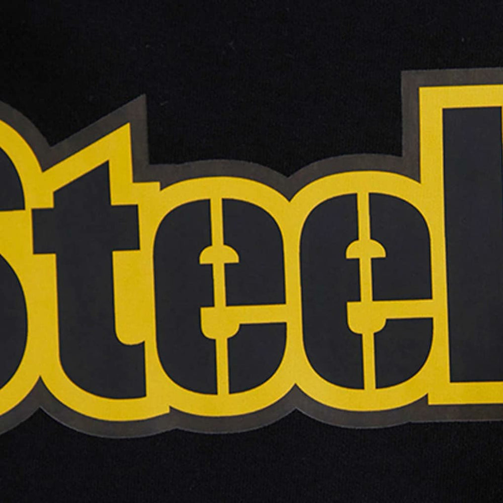 Pittsburgh Steelers Pro Standard Classic Chenille Shorts Black | NFL
