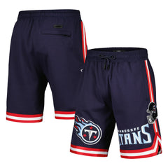 Tennessee Titans Pro Standard Classic Chenille Shorts Navy | NFL