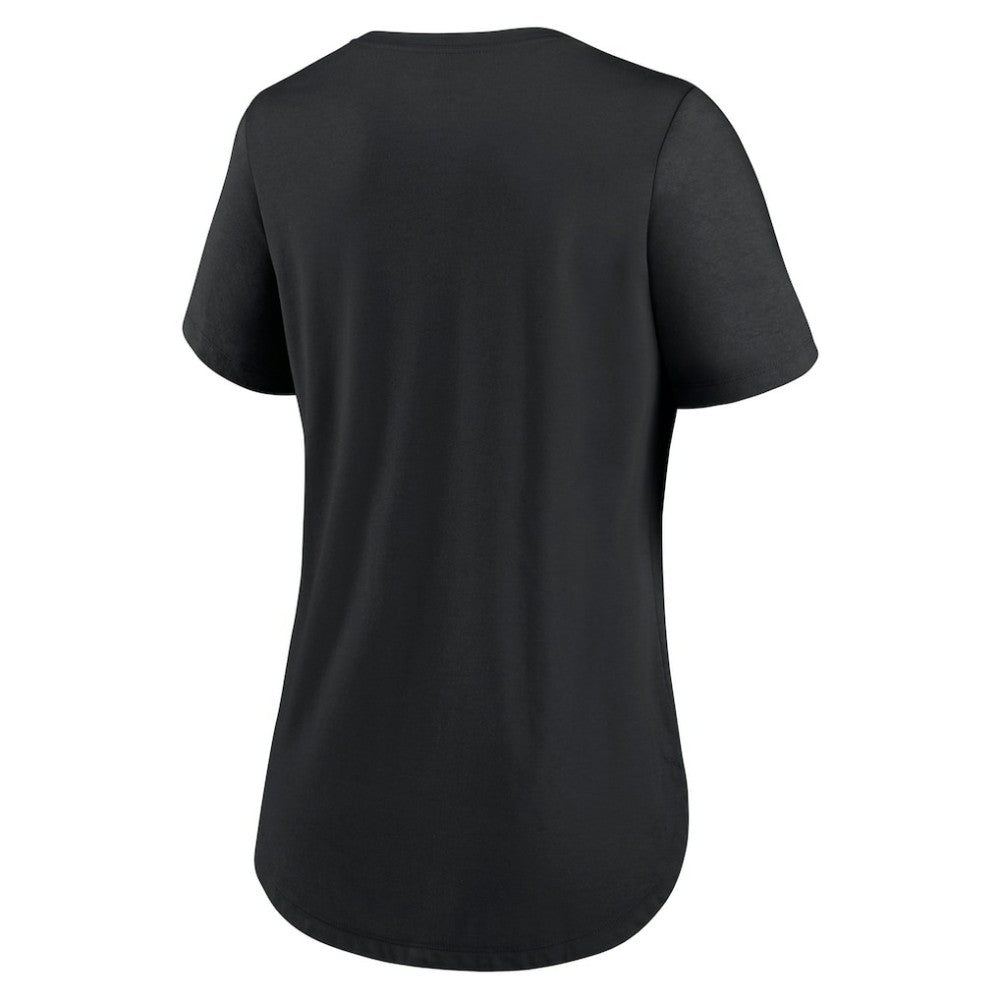 Tampa Bay Rays Nike Women's Big Swoosh Tri-Blend Scoop Neck T-Shirt - MLB