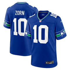 Jim Zorn Seattle Seahawks Retired Player Alternate Game Jersey Royal | Nike for Sale
