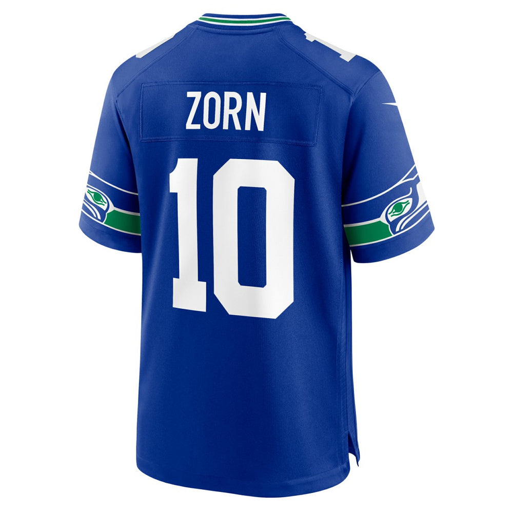 Jim Zorn Seattle Seahawks Retired Player Alternate Game Jersey Royal | Nike for Sale