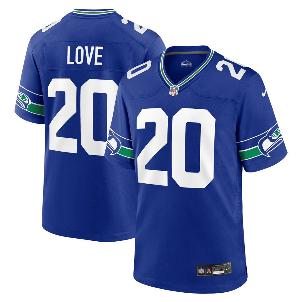 Julian Love Seattle Seahawks Alternate Game Jersey Royal | Nike for Sale