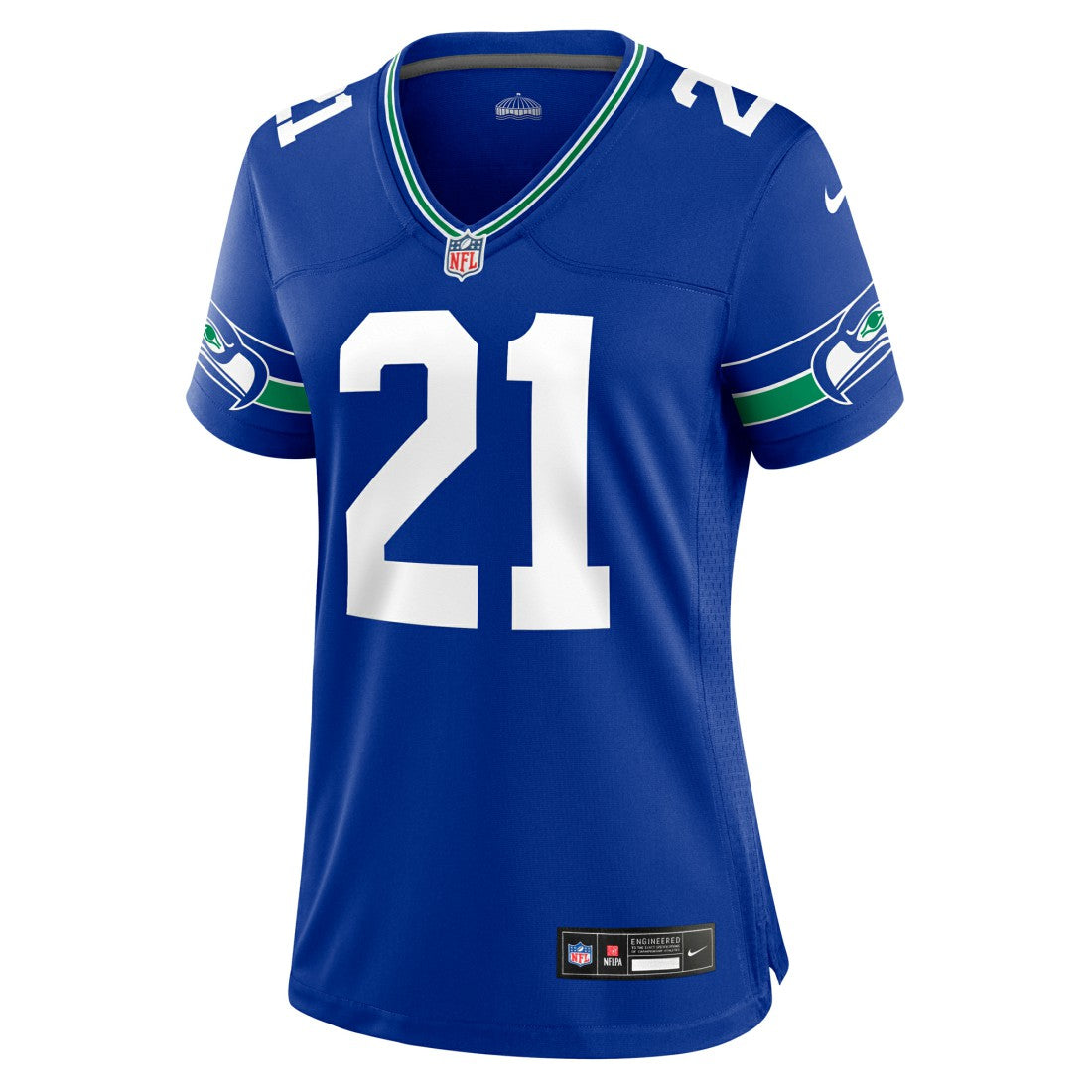 Devon Witherspoon Seattle Seahawks Women's Throwback Player Game Jersey Royal | Nike for Sale