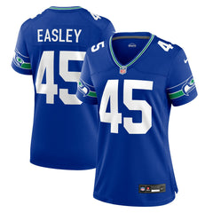 Kenny Easley Seattle Seahawks Women's Throwback Retired Player Game Jersey Royal | Nike for Sale
