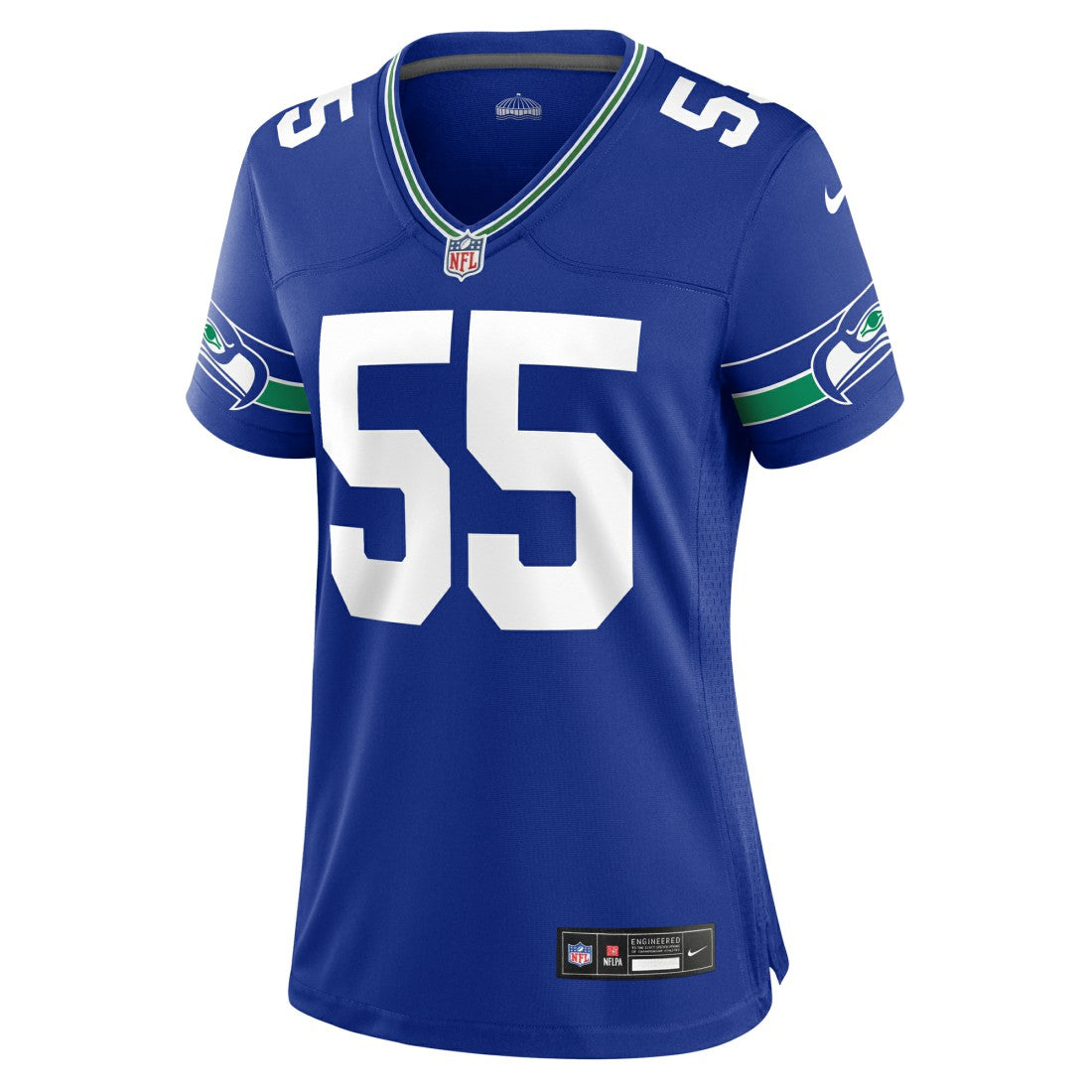 Brian Bosworth Seattle Seahawks Women's Throwback Retired Player Game Jersey Royal | Nike for Sale