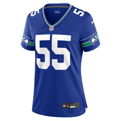 Brian Bosworth Seattle Seahawks Women's Throwback Retired Player Game Jersey Royal | Nike for Sale