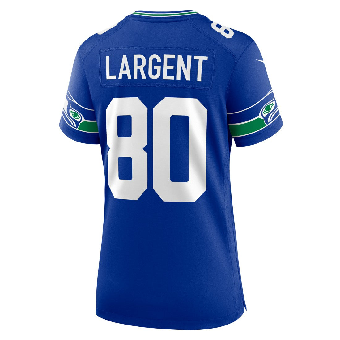 Steve Largent Seattle Seahawks Women's Throwback Retired Player Game Jersey Royal | Nike for Sale