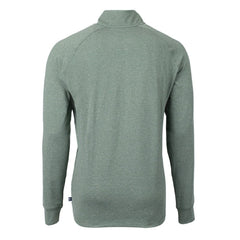 Philadelphia Eagles Cutter & Buck Adapt Eco Knit Heathered Recycled Quarter-Zip Pullover Heather Green | NFL