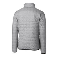 Philadelphia Eagles Cutter & Buck Rainier PrimaLoft Eco Insulated Full-Zip Puffer Jacket Silver | NFL