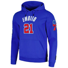 Joel Embiid Philadelphia 76ers Pro Standard Player Pullover Hoodie Royal - NBA