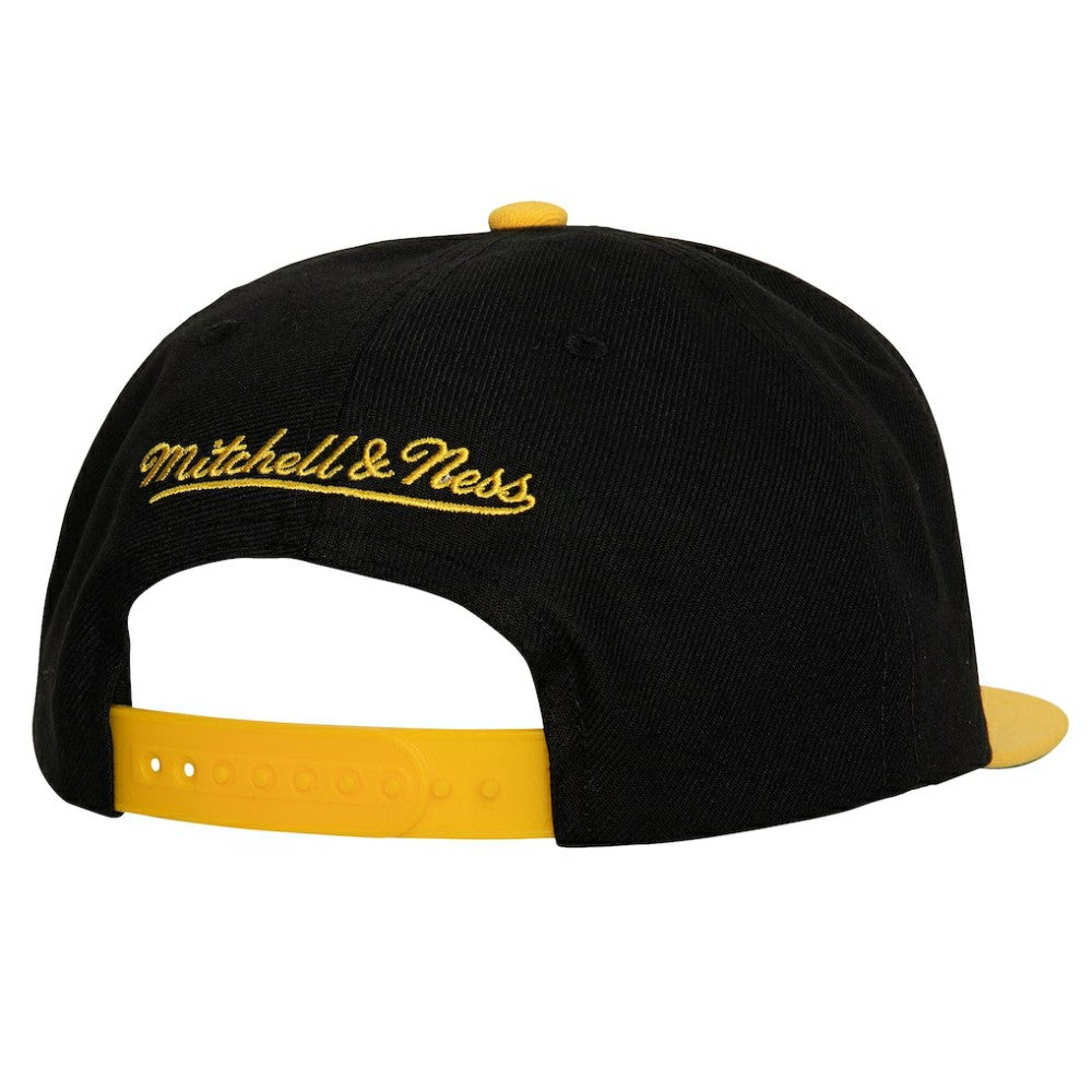 Boston Bruins Mitchell & Ness Core Team Ground 2.0 Snapback Hat - Black - NHL