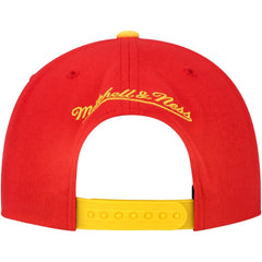 Calgary Flames Mitchell & Ness Core Team Ground 2.0 Snapback Hat - Red - NHL