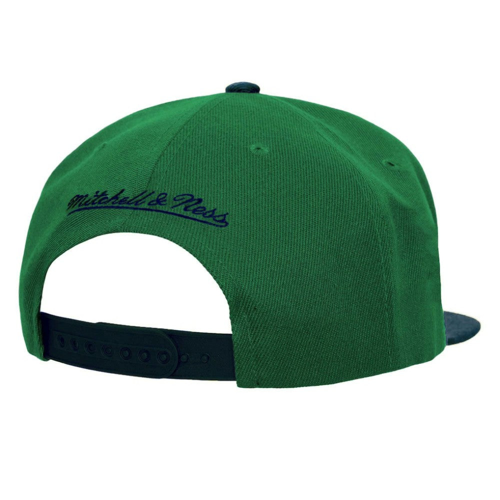 Dallas Stars Mitchell & Ness Core Team Ground 2.0 Snapback Hat - Kelly Green - NHL