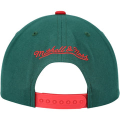 Minnesota Wild Mitchell & Ness Core Team Ground 2.0 Snapback Hat - Green - NHL