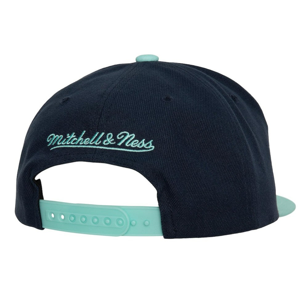 Seattle Kraken Mitchell & Ness Core Team Ground 2.0 Snapback Hat - Navy - NHL