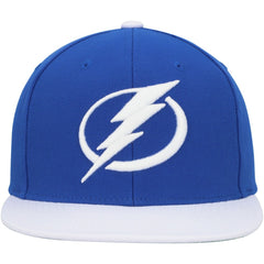 Tampa Bay Lightning Mitchell & Ness Core Team Ground 2.0 Snapback Hat - Blue - NHL