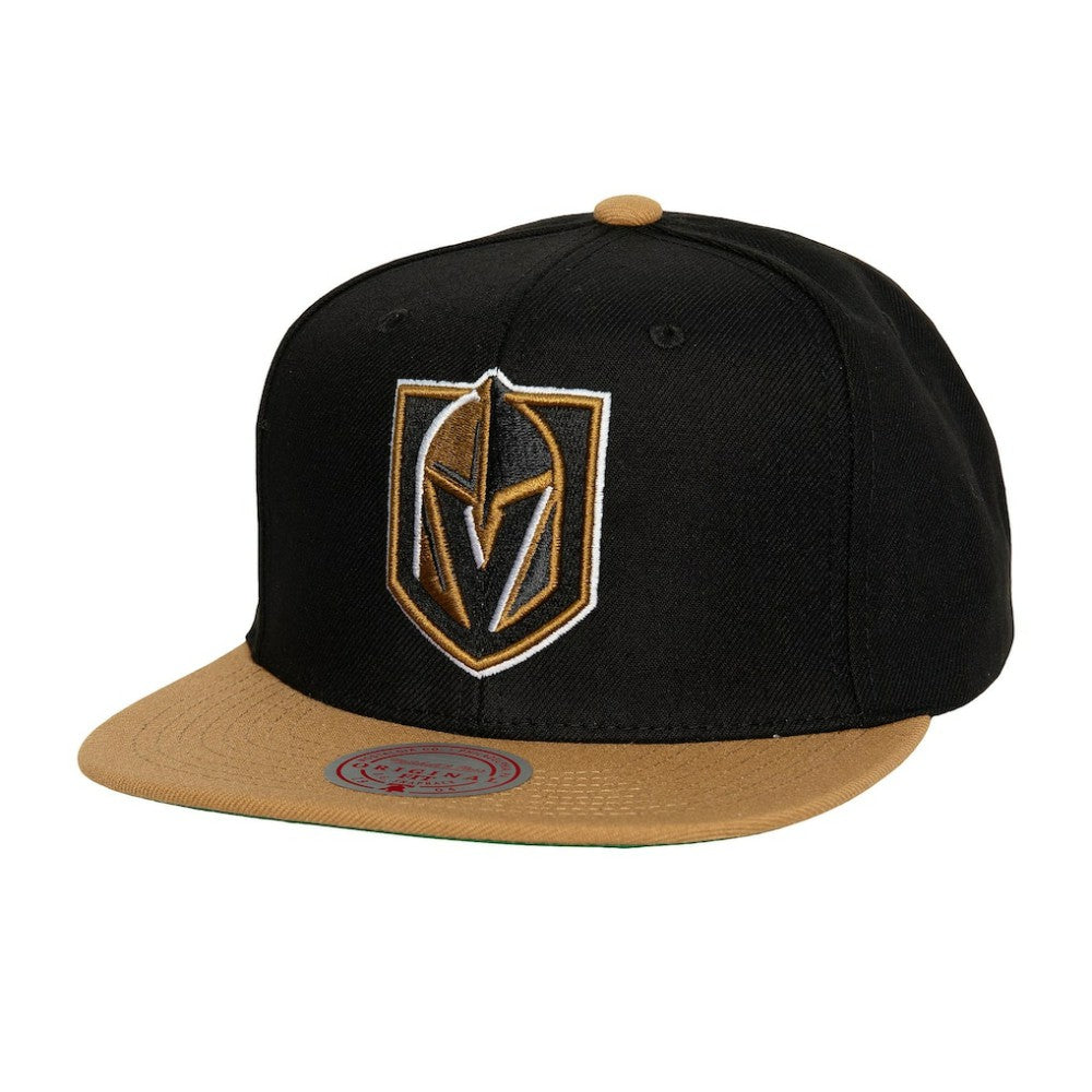 Vegas Golden Knights Mitchell & Ness Core Team Ground 2.0 Snapback Hat - Black - NHL