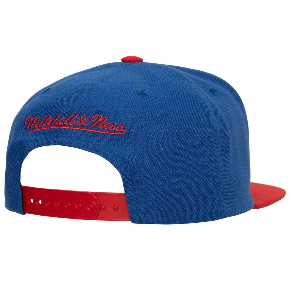 Winnipeg Jets Mitchell & Ness Core Team Ground 2.0 Snapback Hat - Blue - NHL
