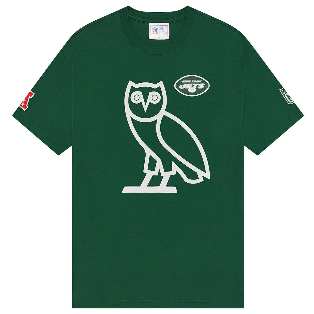 New York Jets OVO x NFL OG Owl T-Shirt – Green | NFL