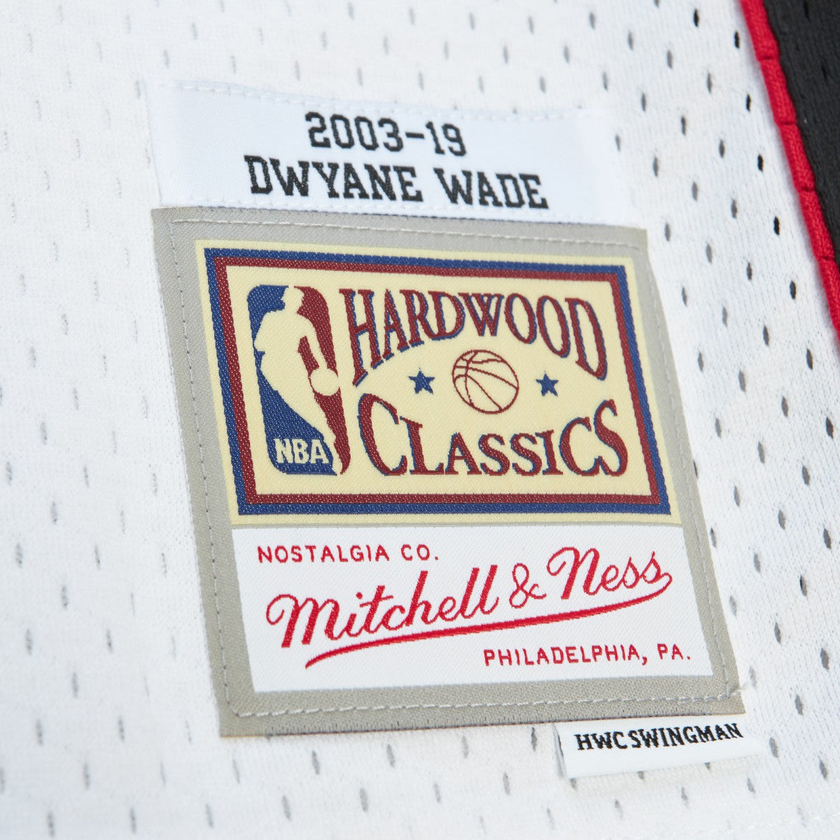 Dwyane Wade Miami Heat Unisex Hall of Fame Class of 2023 Throwback Swingman Jersey White - NBA