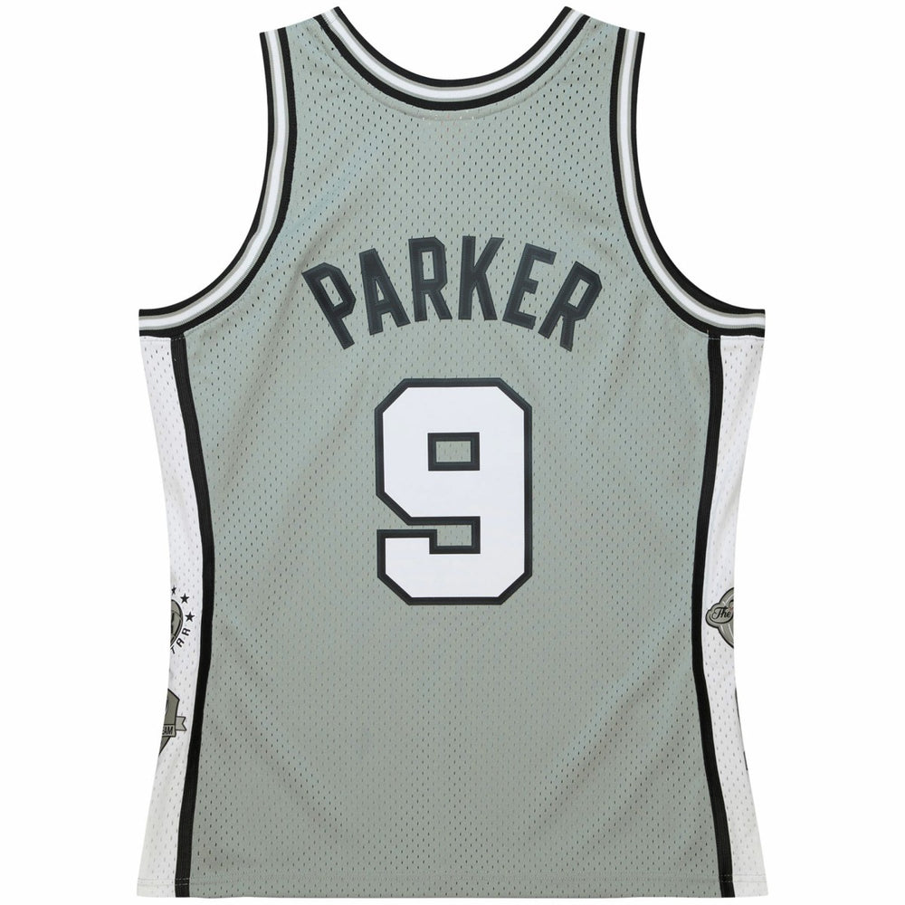 Tony Parker San Antonio Spurs Unisex Hall of Fame Class of 2023 Throwback Swingman Jersey Gray - NBA