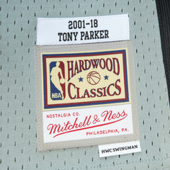 Tony Parker San Antonio Spurs Unisex Hall of Fame Class of 2023 Throwback Swingman Jersey Gray - NBA