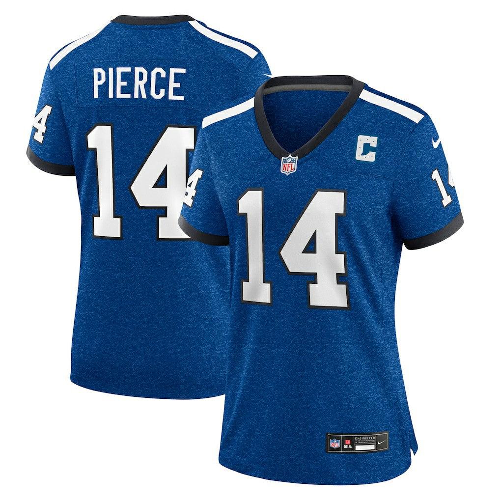 Alec Pierce Indianapolis Colts Women's Indiana Nights Alternate Game Jersey Royal | Nike for Sale