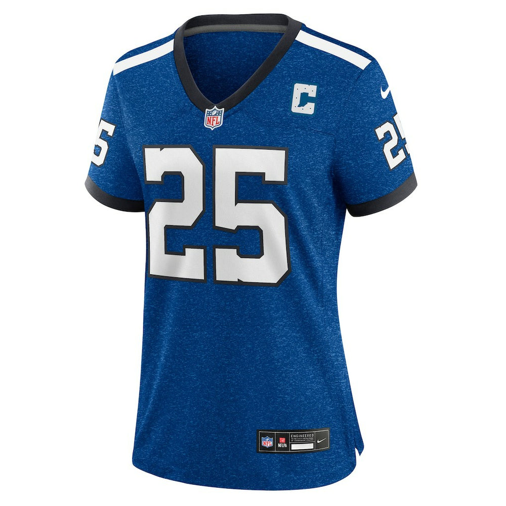 Rodney Thomas II Indianapolis Colts Women's Indiana Nights Alternate Game Jersey Royal | Nike for Sale