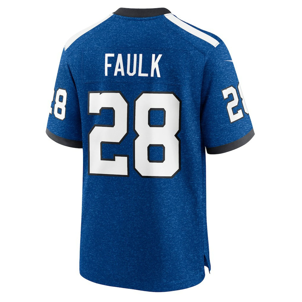Marshall Faulk Indianapolis Colts Retired Player Alternate Game Jersey Blue | Nike for Sale