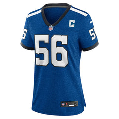 Quenton Nelson Indianapolis Colts Women's Indiana Nights Alternate Game Jersey Royal | Nike for Sale