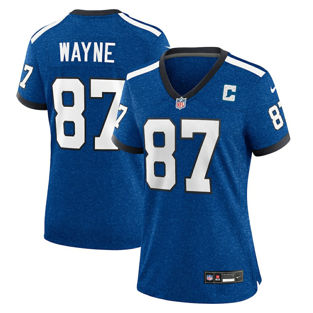 Reggie Wayne Indianapolis Colts Women's Indiana Nights Alternate Game Jersey Royal | Nike for Sale