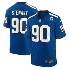 Grover Stewart Indianapolis Colts Alternate Game Jersey Blue | Nike for Sale