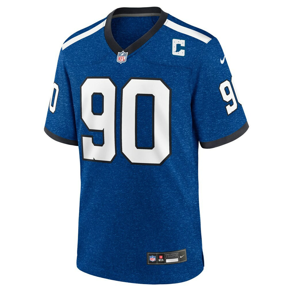Grover Stewart Indianapolis Colts Alternate Game Jersey Blue | Nike for Sale