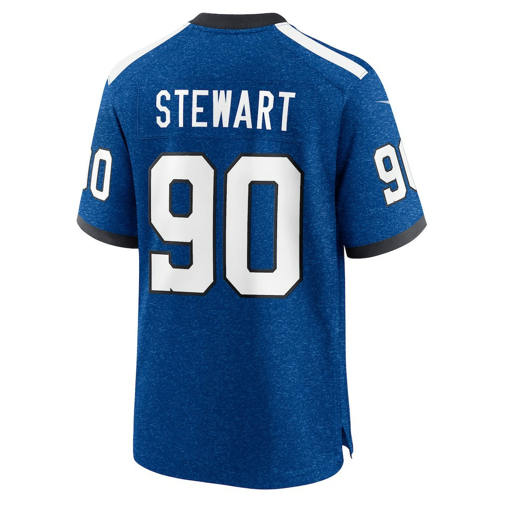 Grover Stewart Indianapolis Colts Alternate Game Jersey Blue | Nike for Sale