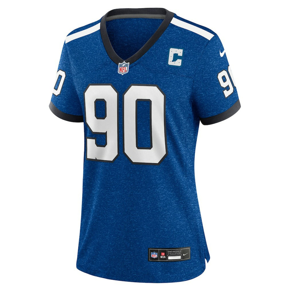Grover Stewart Indianapolis Colts Women's Indiana Nights Alternate Game Jersey Royal | Nike for Sale