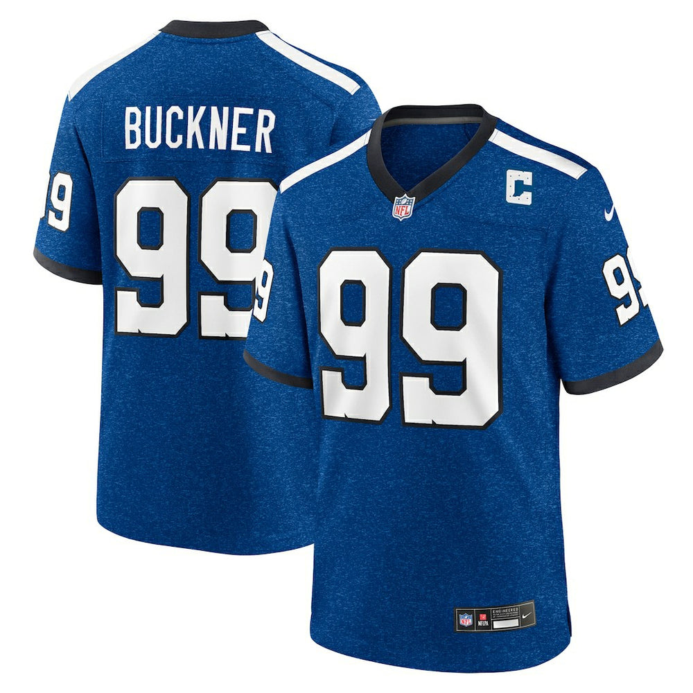 DeForest Buckner Indianapolis Colts Alternate Game Jersey Blue | Nike for Sale