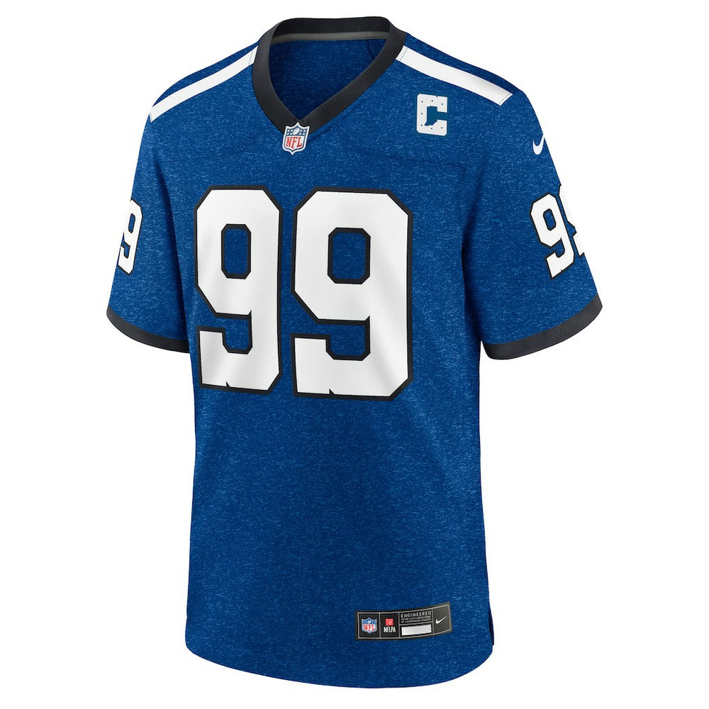 DeForest Buckner Indianapolis Colts Alternate Game Jersey Blue | Nike for Sale