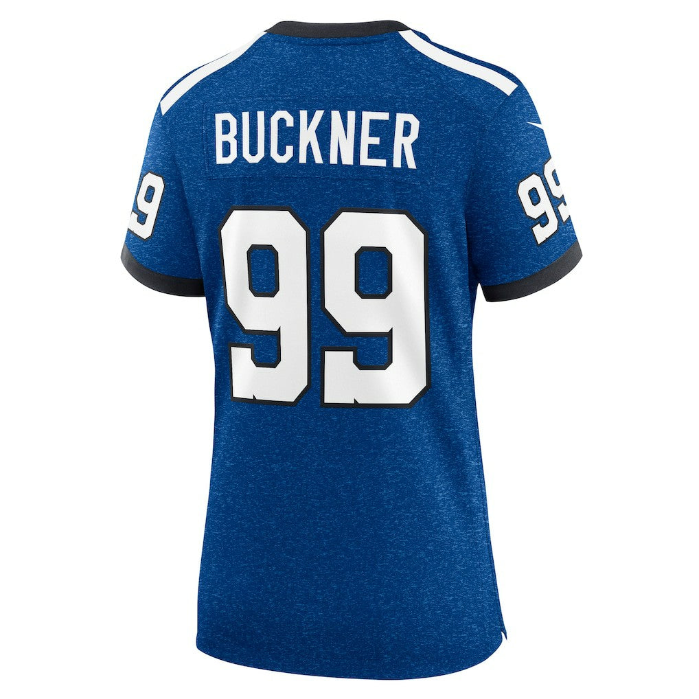 DeForest Buckner Indianapolis Colts Women's Indiana Nights Alternate Game Jersey Royal | Nike for Sale